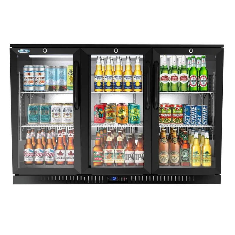 Réfrigérateur 3-Glass, 53 po, 11 pi, Noir, 53 in
