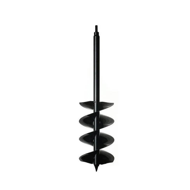 Power Planter, États-Unis 28 po x 7 po Auger de la plante multi-public, Noir, Augeurs, 28 in, 7 in