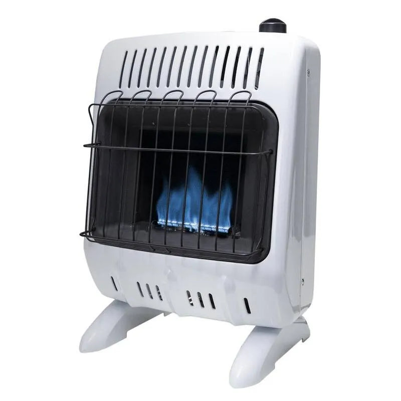 Chauffe-espace, Propane liquide, 10000 BTU, Appareils portatifs de chauffage intérieur, Bleu, 10,000 BTU