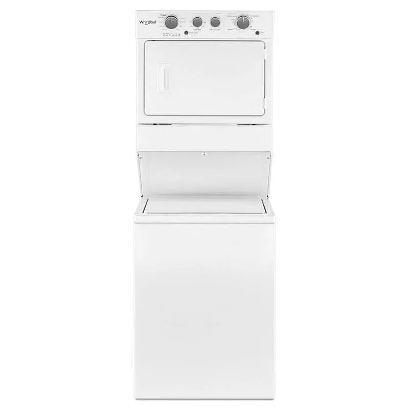 Whirlpool 9-Wash Laveur et sécheuse à gaz, 3, 5 pi, blanc, 3.5 cu. ft
