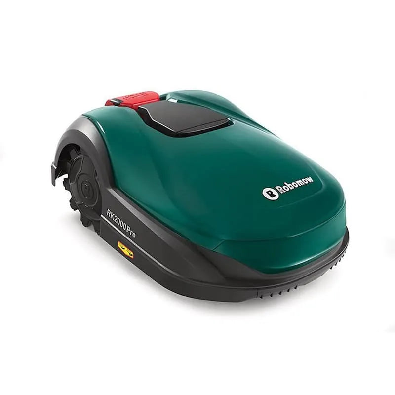 Robomow, RK2000 8, 25 po 4. 9 Ah Tondeuse robot Lithium-Ion jusqu'à 1/2 Acre, Noir, Towers à gazon, 8.25 in, 4.9 Ah