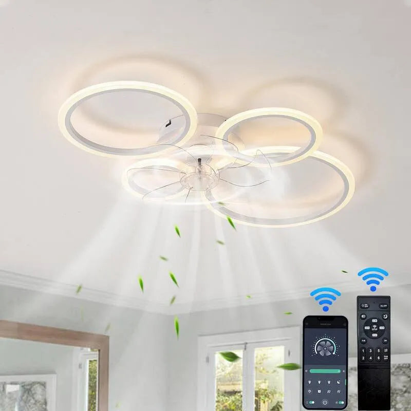 6-vitesses Ventilateur de plafond 3-Color, 33, 5 po, 6-vitesse télécommande, intérieur, 33.5 in