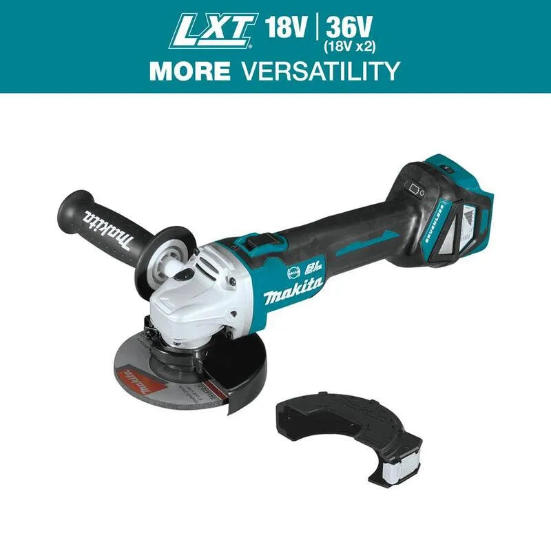 Makita, 18V, 4-1/2 po, 5 po, sans fil coupe-arrêt/angle de serrage avec frein électrique, 2 in, 5 in