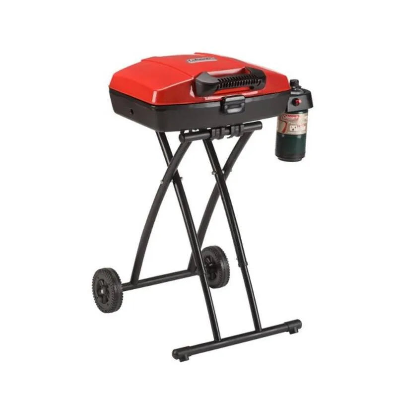 Coleman Sportster Portable Propane Grill, 18 po, conception compacte et portable, Liquide Propane, Rouge, 18 in