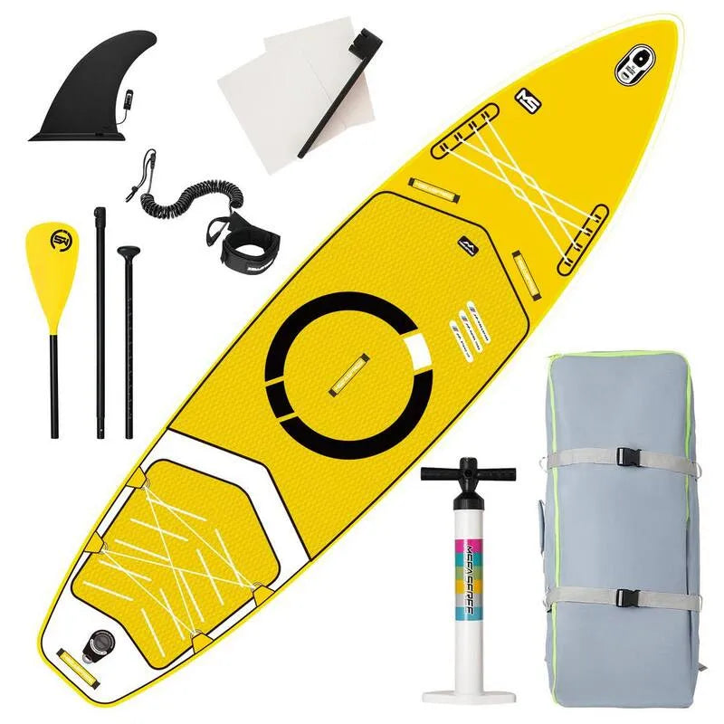 Support gonflable, 11 pieds, 34 po, 6 po, Stand Up Paddle Board 11 pieds x 34 po x 6 po. Avec accessoires, 11 ft, 34 in, 6 in