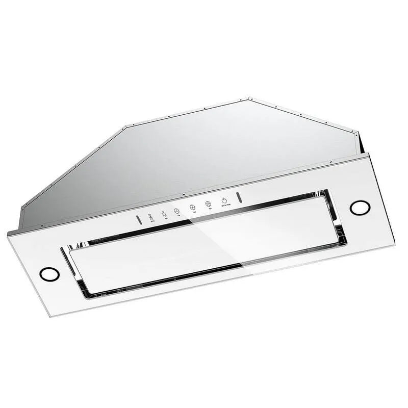 Hotte aspirante, Hotte de gamme, acier inoxydable, installation intégrée, 900 CFM, 30 po, blanc, 30 in
