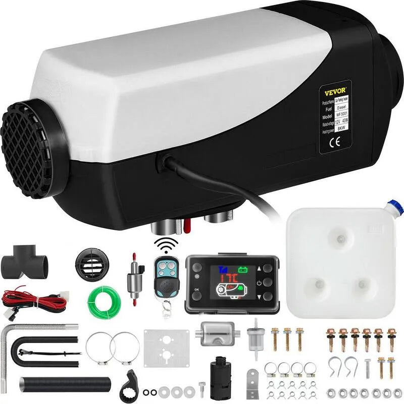 12-Volt, 27297 BTU, Chauffe-glace 27297 BTU Chauffage au parking avec interrupteur à bouton pour voiture