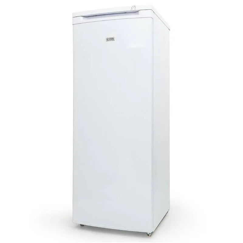 Congélateur droit, 6, 0 pi, appareil de stockage des aliments congelés blanc, 6.0 cu. ft