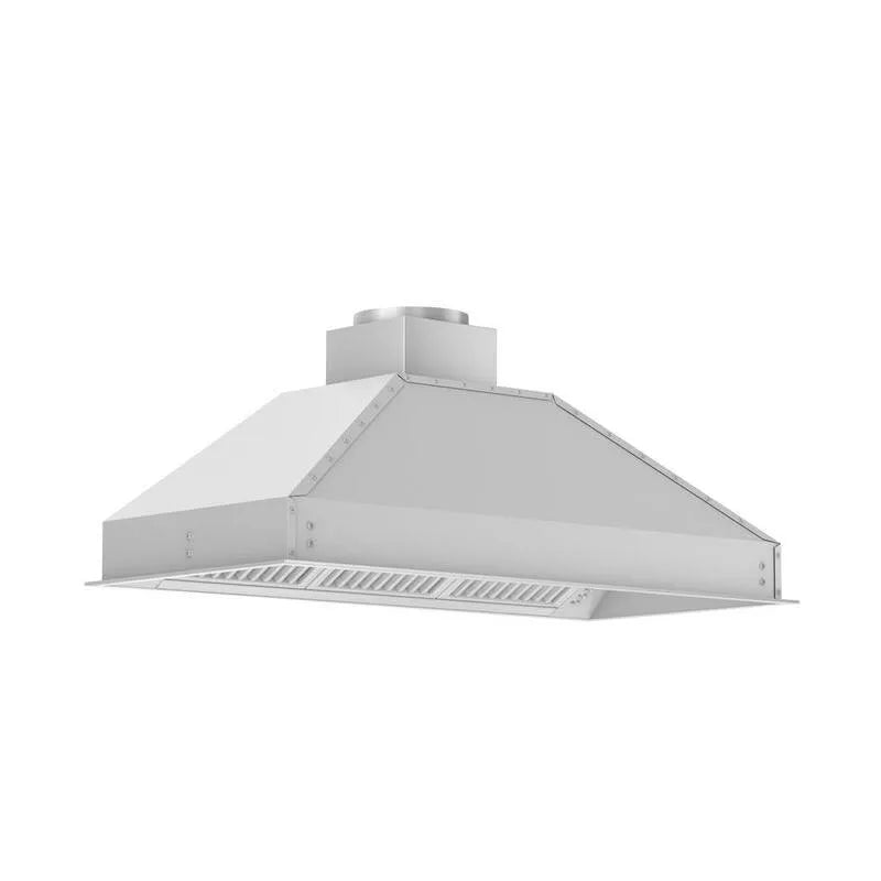 Hotte aspirante, Hotte de cuisinière, 700 CFM, 46 po, Acier inoxydable, Installation intégrée, Extérieur, 46 in