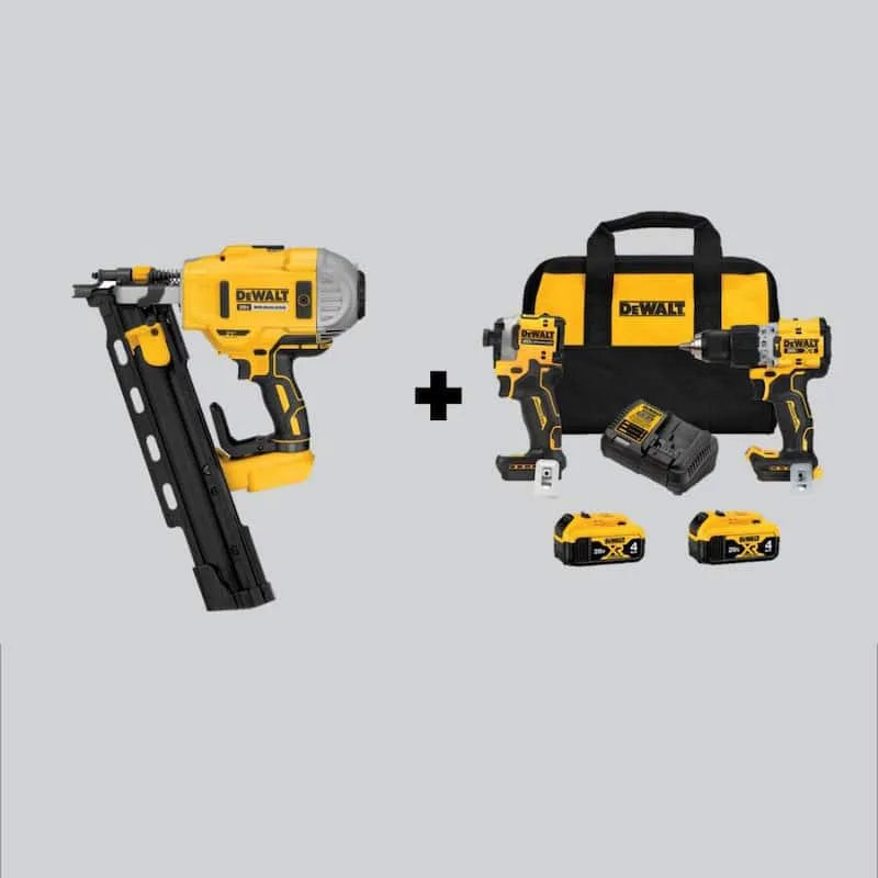 2-vitesses Kit de pilote de marteau à 2 roues DEWALT, 20V, sans fil, 21, sans pinceau