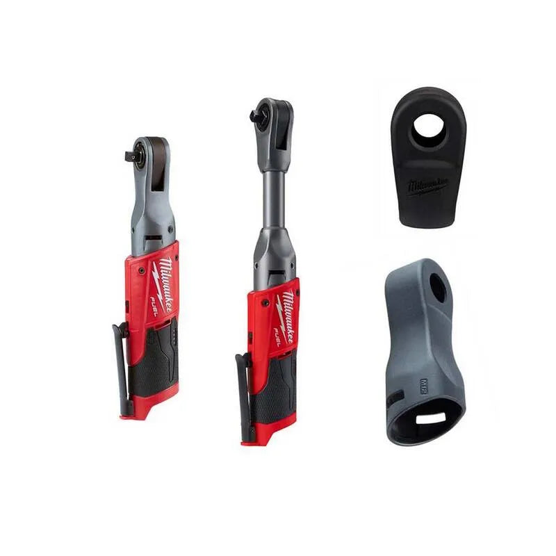 3/8in. Milwaukee FUEL 12V M12, 3/8po., Conception sans fil, Uniquement pour outil, Bottes avec Protection, Ratchet & Raccordé à l'extérieur, Sans brosse