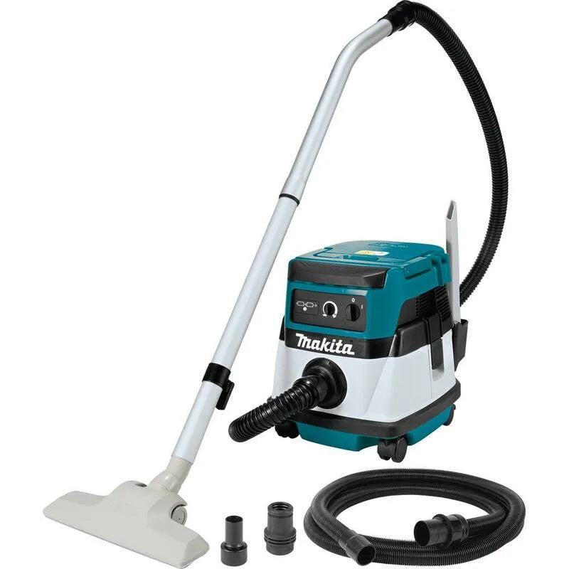 Nettoyant à vide Makita, 18V, 36V, 2, 1 Gal, sans fil de conception, sans fil / cordé 2, 1 Gal, outil seulement, 2.1 Gal