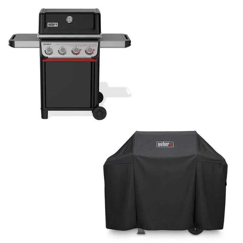 Weber SB-E-425 Grille à gaz propane liquide, 4-Burner, compatibilité au travail, noir