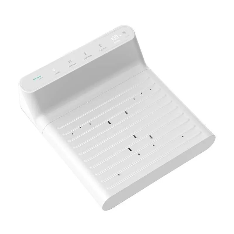 STYLEMENT Séchoir à corps électrique blanc, contrôle de la température et du volume du vent