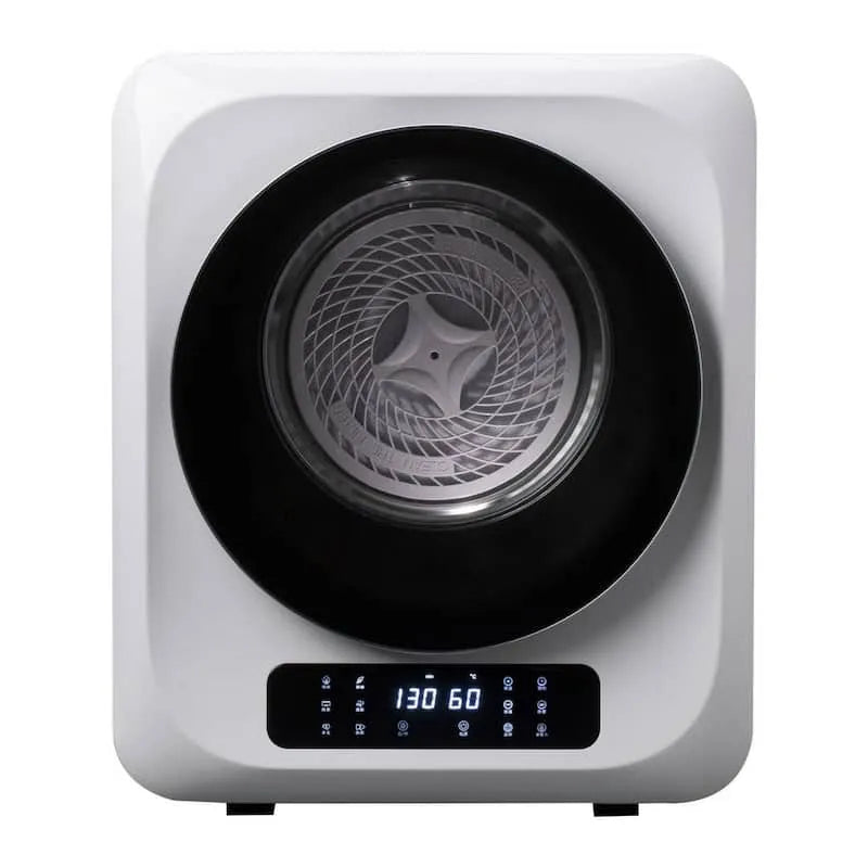 Séchoir électrique à charge frontale ventilé, 1, 3 pi, toucheurs, blanc, 1.3 cu.ft, Sèche-linge électriques