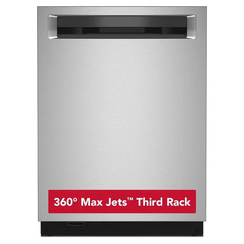 Lave-vaisselle KitchenAid, 24 po, Acier inoxydable, 44 dBA, 24 in, Lave-vaisselle encastrables
