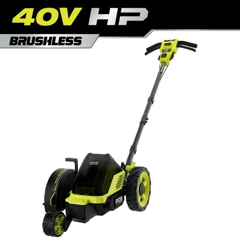 RYOBI, conception sans fil, 40V, 9 po, bord sans fil, outil uniquement, sans brosse, 9 in