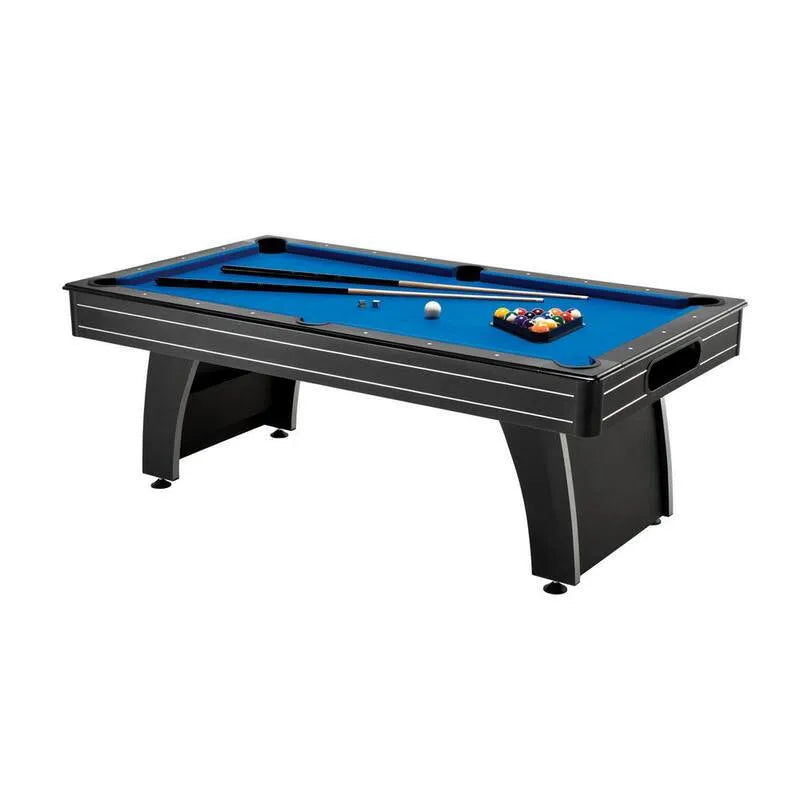Table de billard en feutre bleu MMXI 7, 7 pieds, Tucson, 7 ft