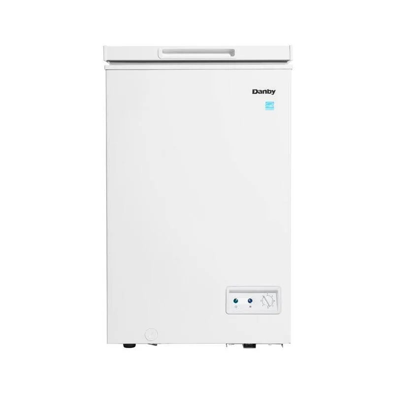 Danby congélateur, ENERGY STAR Certified, 20. 28 po, 3, 5 pi, Défrost manuel, poitrine, blanc, 20.28 in, 3.5 cu. ft