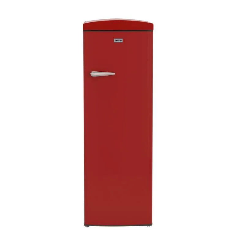 Réfrigérateur R600a, 24 po, 11 pi, 110V, sans givre, rouge, 24 in, 11 cu. ft