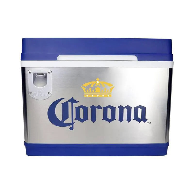Iceless12V Sans glace12V, 42L, 44 qt, 24 capacité de bouteille, argent et bleu, croiseur