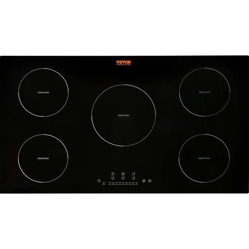 5-Elements 9200, 5-Élements Poêle à Induction en céramique supérieur 9200-Watt intégré-en-Magnetic table de cuisson, 36 po., 36 in