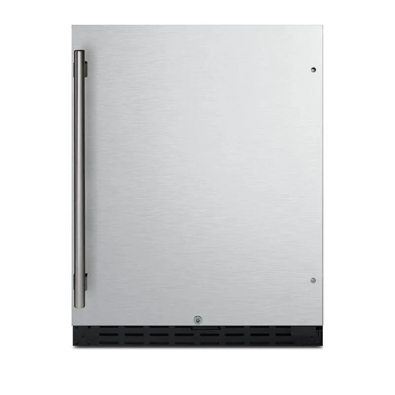 Réfrigérateur W 4, Acier inoxydable, 24 po, 4, 2 pi, ADA compatible, 24 in, 4.2 cu. ft