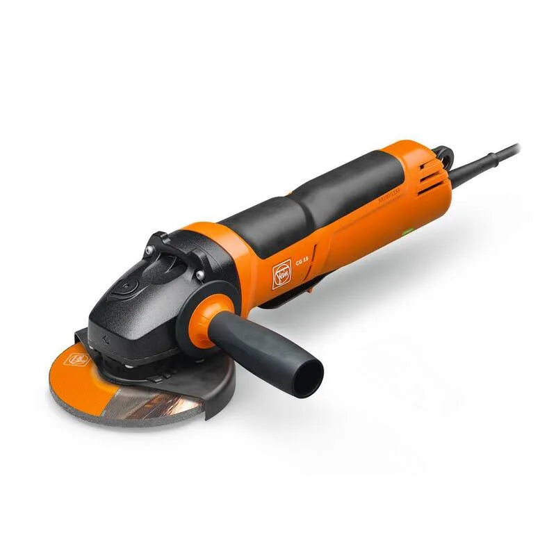 CG 15-125 BL 13 Amp. 5 po. Broyeur à angle compact, outil de découpe et de mouillage en métal, 5 in, Orange, Meuleuses d'angle