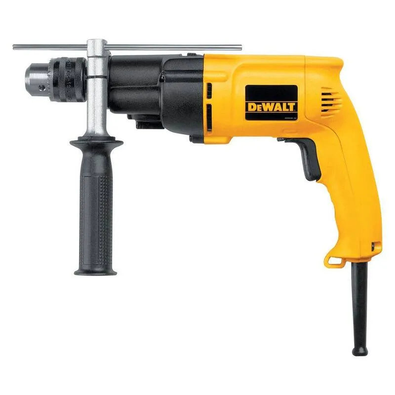 DEWALT Forage de marteau à double manche avec kit, 1/2 po, vitesse variable, 7.8 Amp, 2 in