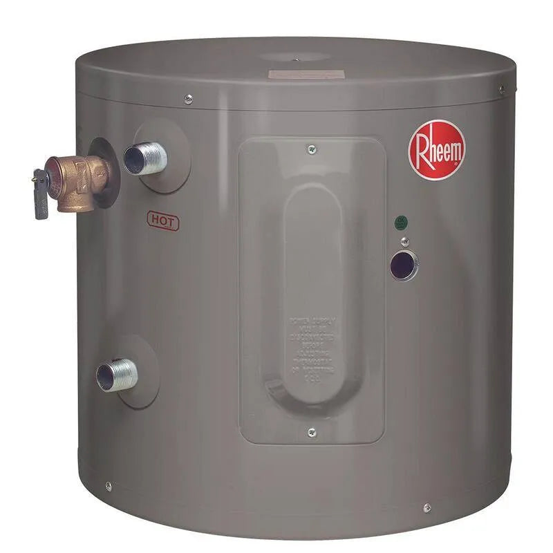 6-Year Rheem 2000, 6 Gal, Performance 6 Gal. Électrique à élément unique Point d'utilisation Chauffe-eau avec garantie de 6 ans