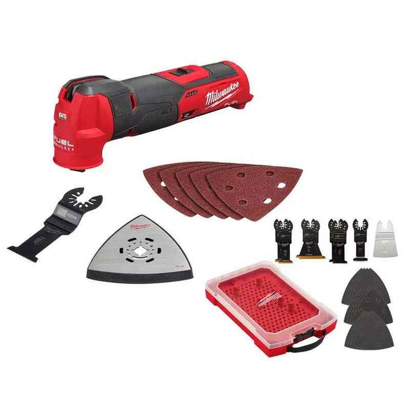 20 pièces Milwaukee 20 pièces avec lame de travail polyvalente oscillante, 12V, conception sans fil, M12