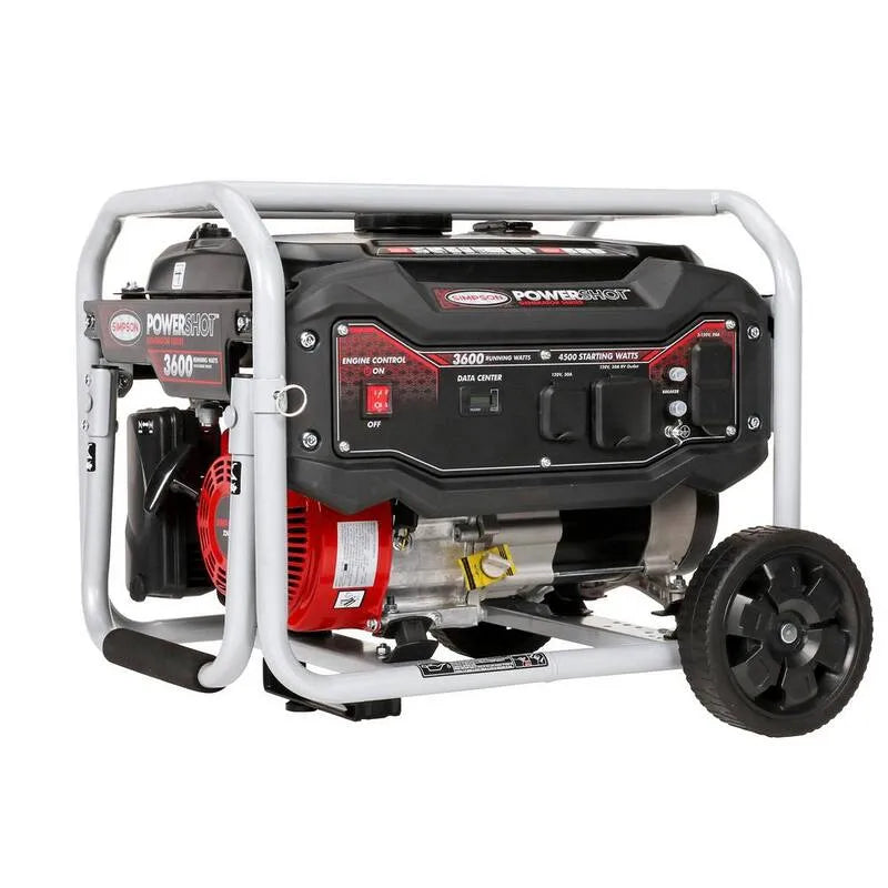 Générateur portable 4500-Watt, conception compacte et portable, Puissance