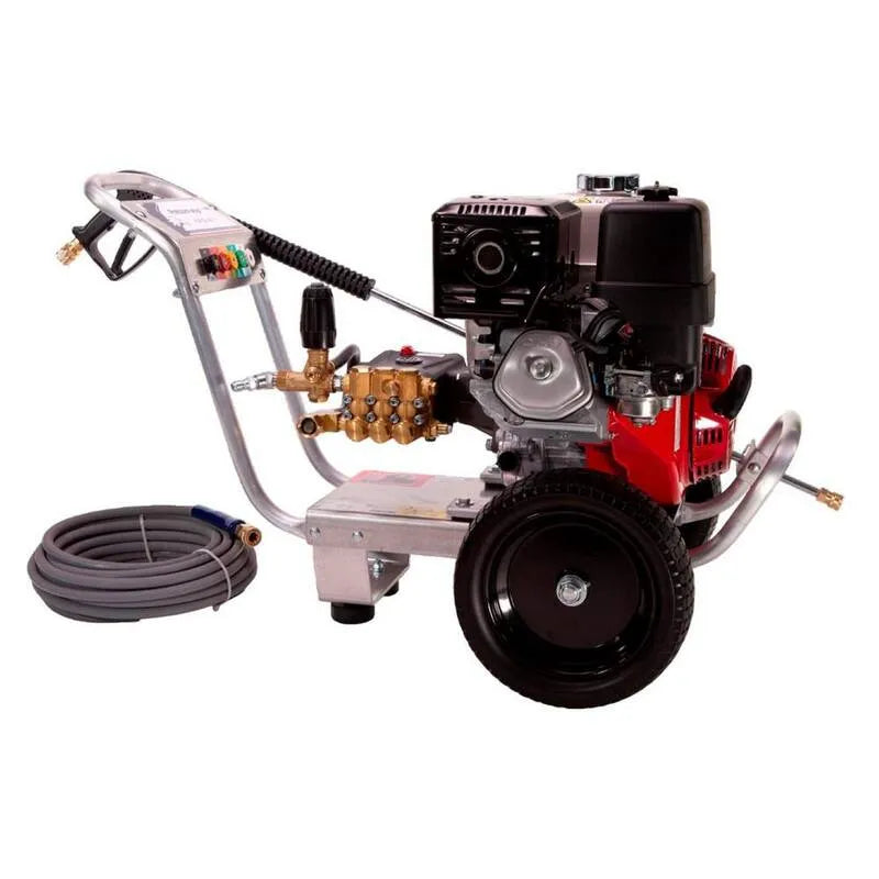 Pompe GX390, 4000 PSI, 4, 0 GPM, Équipement de transfert d'eau, Noir, Lavages de pression de gaz