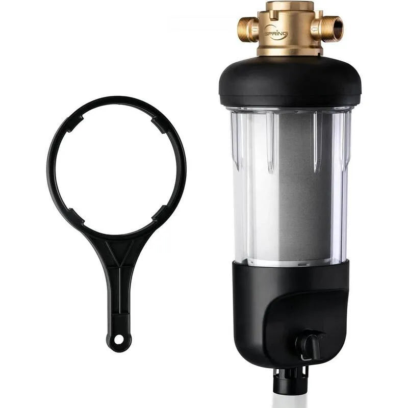 Filtre à eau à sédiments à sédiment à rainure de cime, grande capacité, WSP200J, Jumbo Size