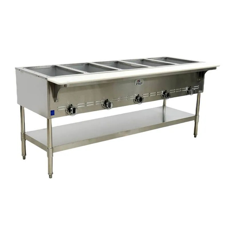 5-Steam, Acier inoxydable, Commercial-Grade Design