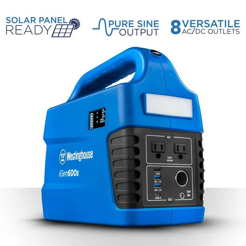 Westinghouse 1200-Watt, affichage LED et lampe de poche, conception portable compacte