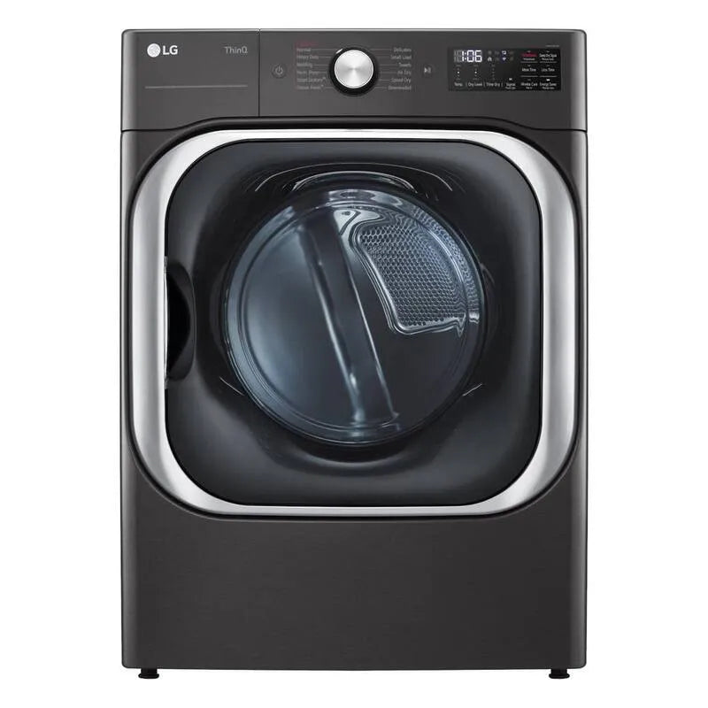 LG Dispod SMART Sèche-linge électrique empilable, 9, 0 pi, noir, acier, 9.0 cu. ft