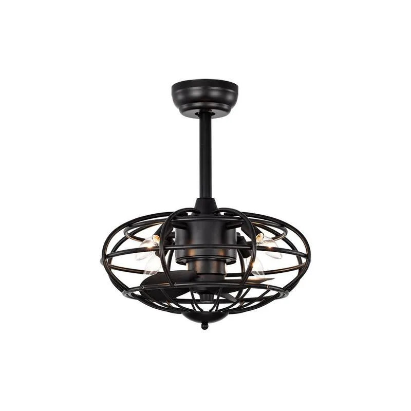 Ventilateur de plafond, 18. 1 po, 3 vitesses, télécommande, minuterie, lumière Pro 18. 1 po, non inclus les ampoules, à l'intérieur, avec télécommande, 18.1 in