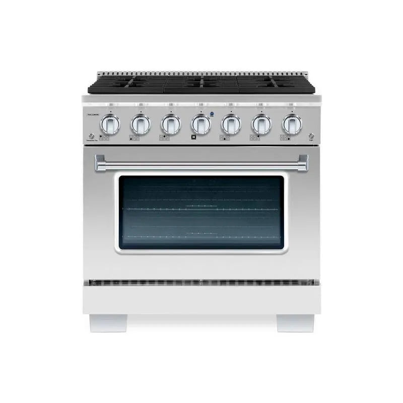 Gamme de gaz BOLD 36, Acier inoxydable, 5. 2 Cu. Ft, 6 brûleurs, 5.2 Cu. Ft