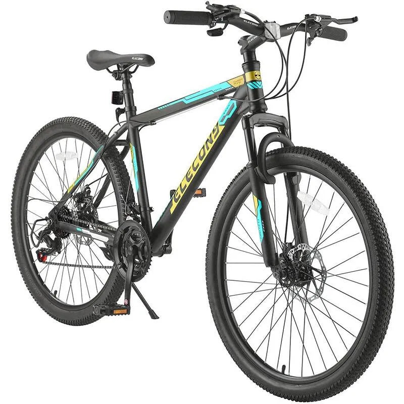 26 po, Shimano 21 vitesses avec freins à disques mécaniques pour adultes et adolescents, 26 in