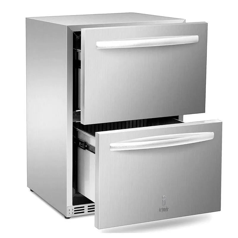 Congélateur, Acier inoxydable, 23, 6 po, 5, 3 pi, Argent, Surgelé, 23.6 in, 5.3 cu.ft
