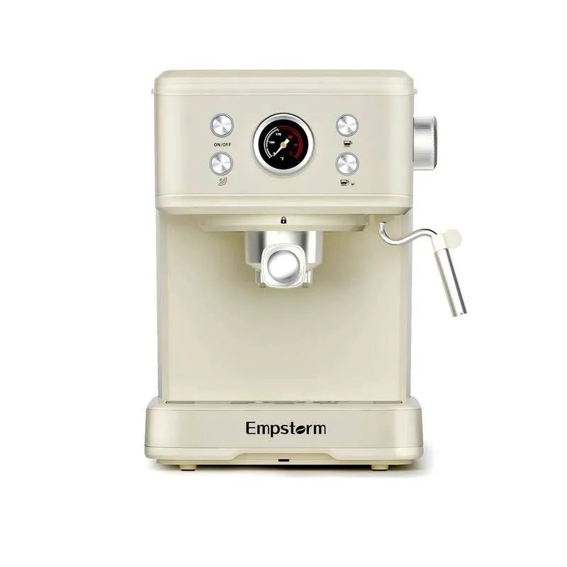 Machine à expresso 20-Bar, 2 tasses, de comptoir cafetière avec brassage sous pression