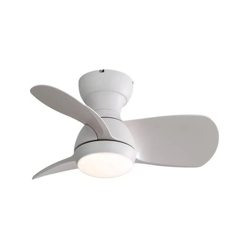 3-Color Ventilateur de plafond 3 couleurs, télécommande, moteur DC, intérieur, réversible, blanc, 23 in., 23 in.