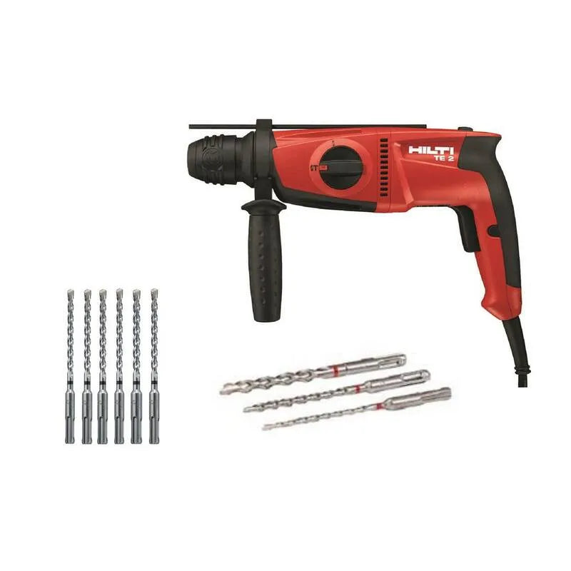 Kit de forage Hilti 2-S Hammer, 120V, TE SDS-Plus, Ensemble de forage en béton et maçonnerie