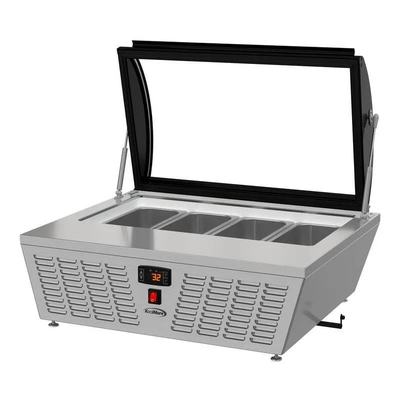 Congélateur, 32 po, 2, 37 pi, conception compacte et portable, Acier, 32 in, 2.37 cu. ft