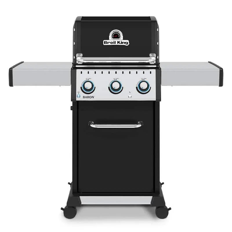 Grill à gaz, Baron, 320 Pro Grill à gaz naturel en noir