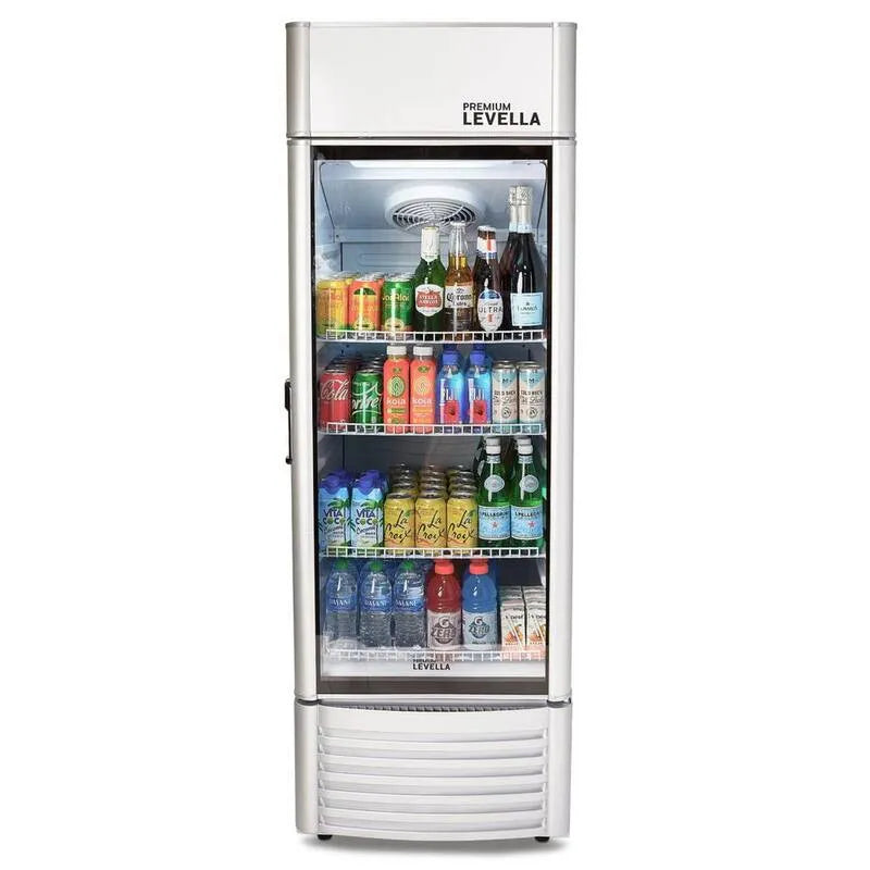 Réfrigérateur, 9, 0 pi, Design commercial, droit, Argent, 9.0 cu. ft