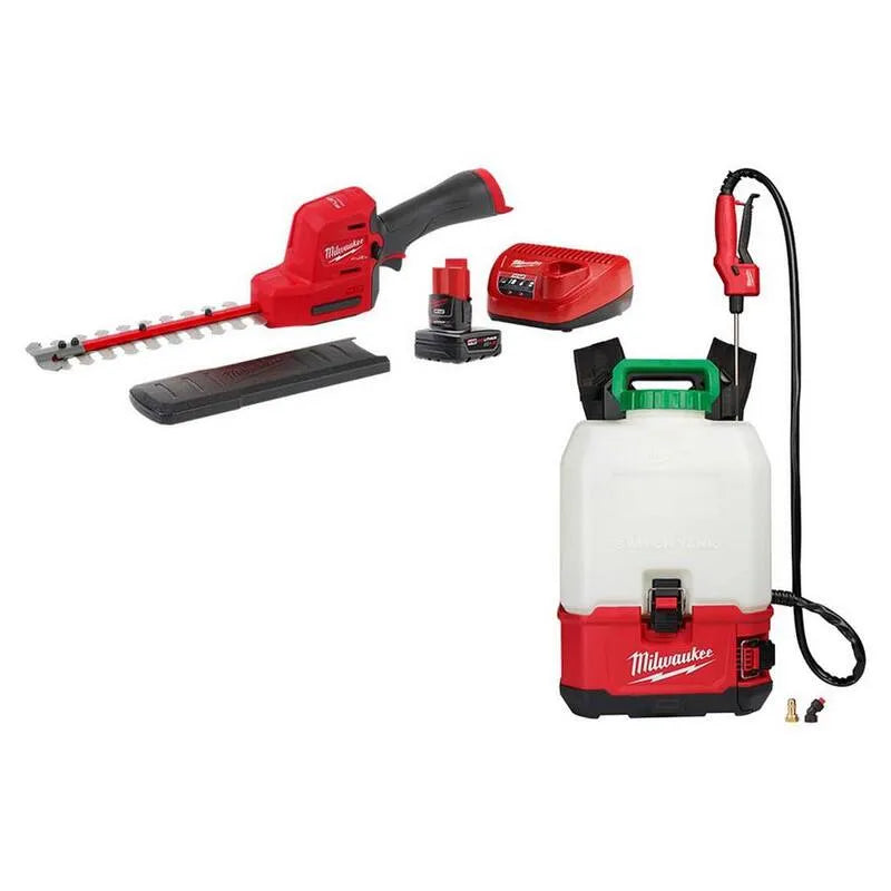 Milwaukee FUEL 8 M12 Kit de rainure sans fil sans lithium-ion, conception sans fil, 8 po, 12V, 4 Gal, Sprayeuse de réservoir de réservoir de secours, M18, 8 in