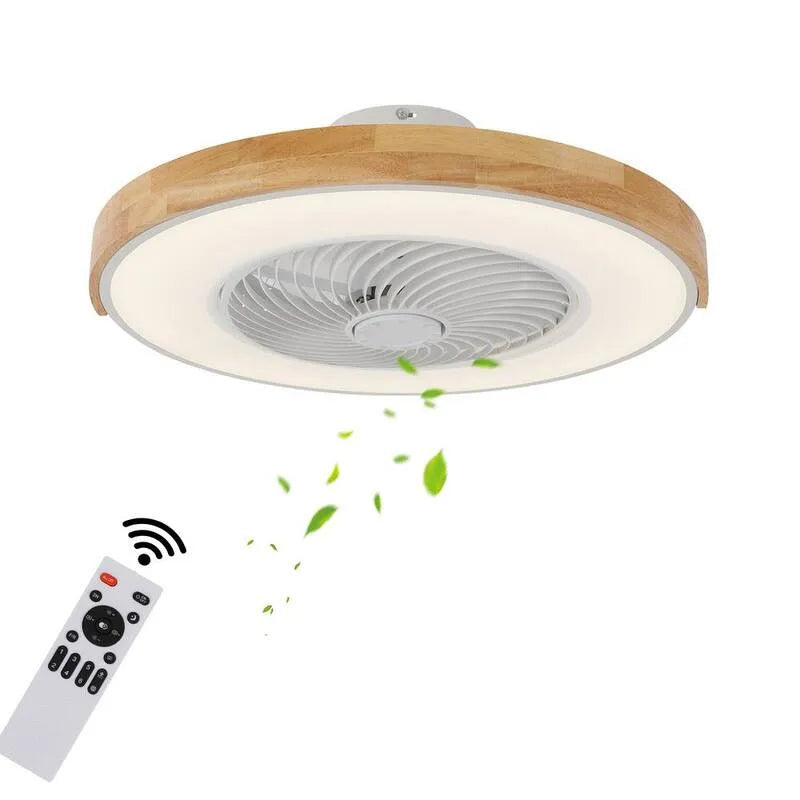 Ventilateur de plafond 6-vitesses, 20 po, intérieur, réversible, blanc, à distance contrôlée circulation d'air, 20 in