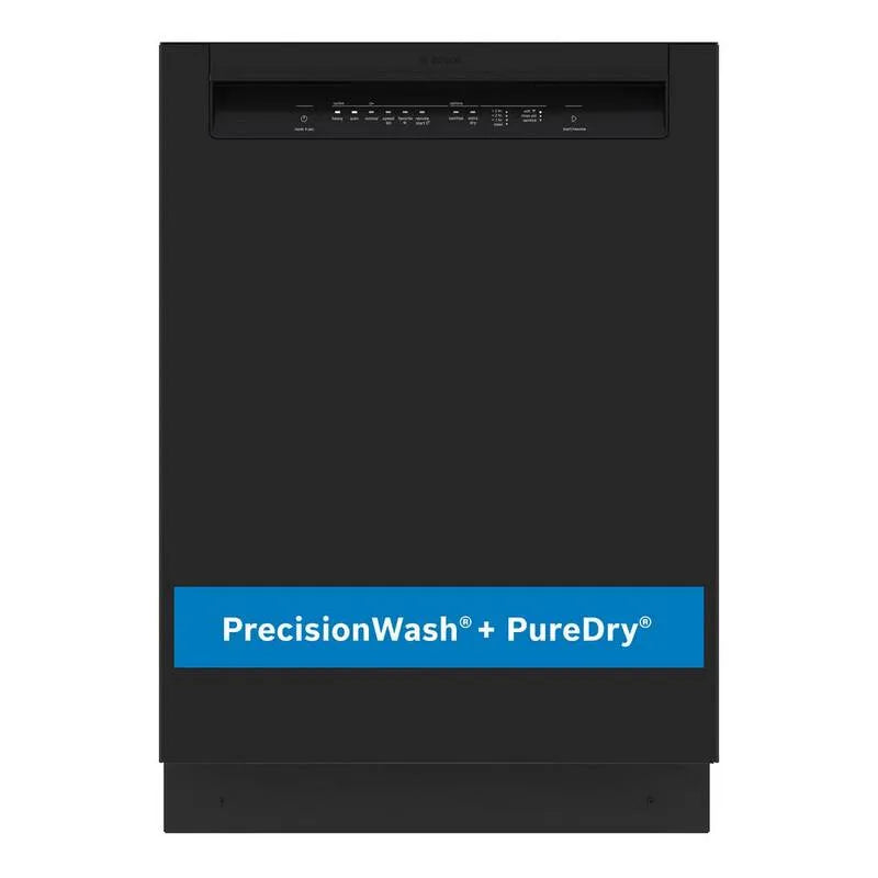 Bosch Série 24 Lave-vaisselle, acier inoxydable, 24 po, 50 dBA, noir, 24 in